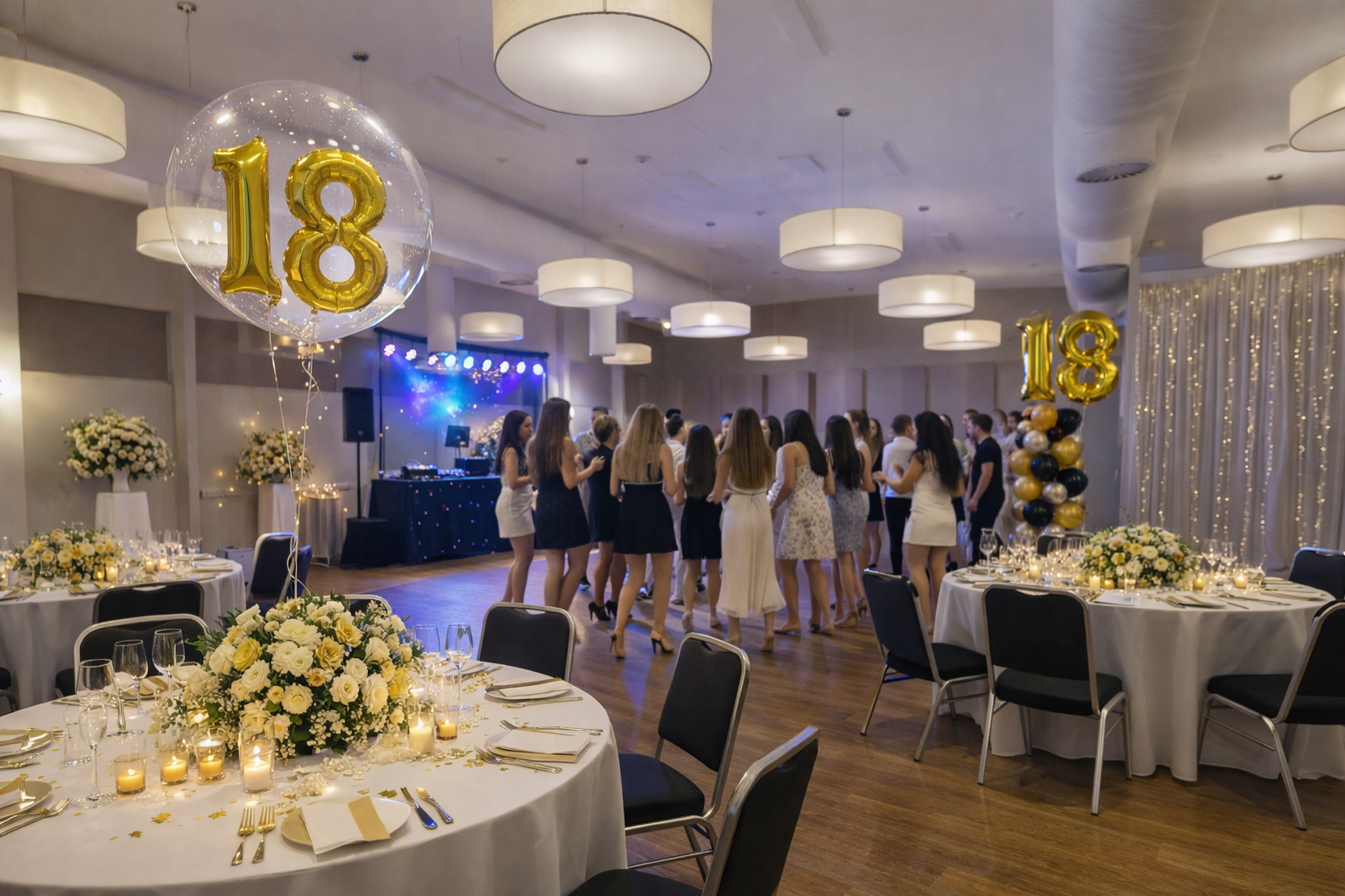Guests celebrating an 18th birthday at Beaches at Bonny Hills